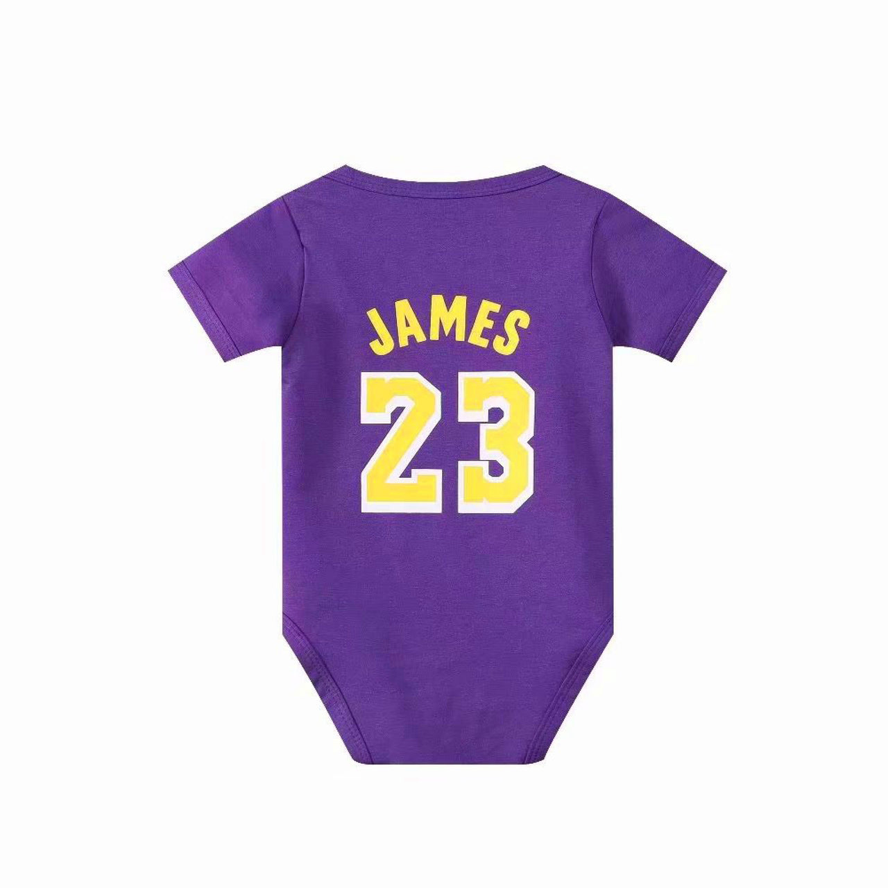 Jersey coton bébé Lakers Violet