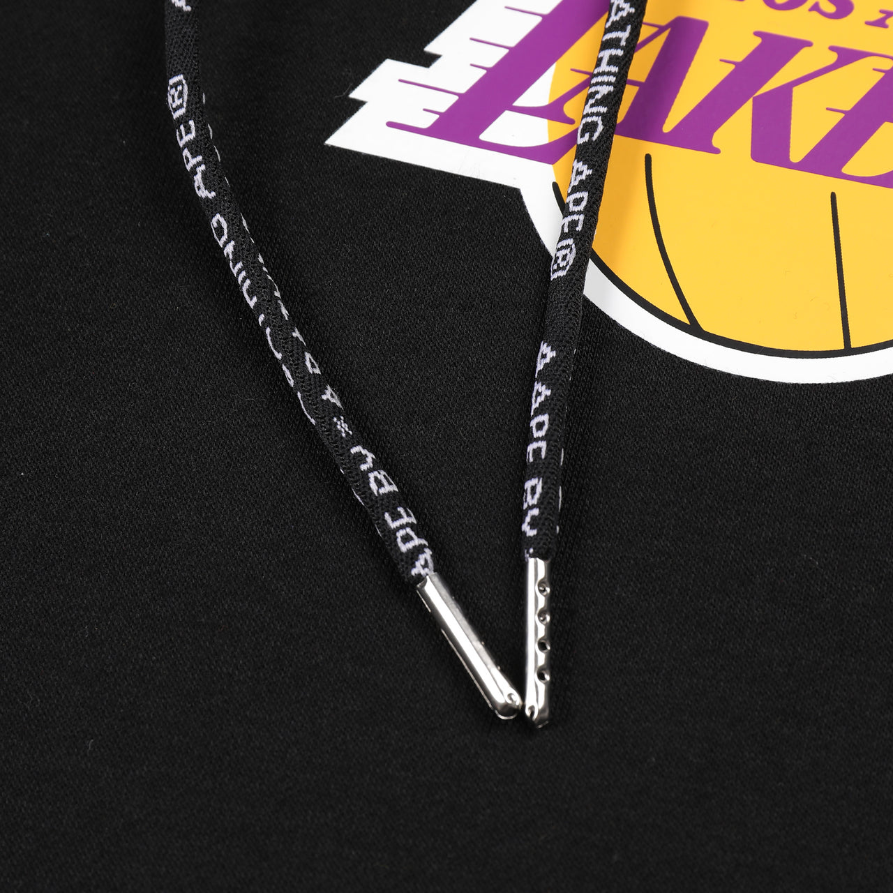 Sweat à capuche noir pour hommes La Lakers