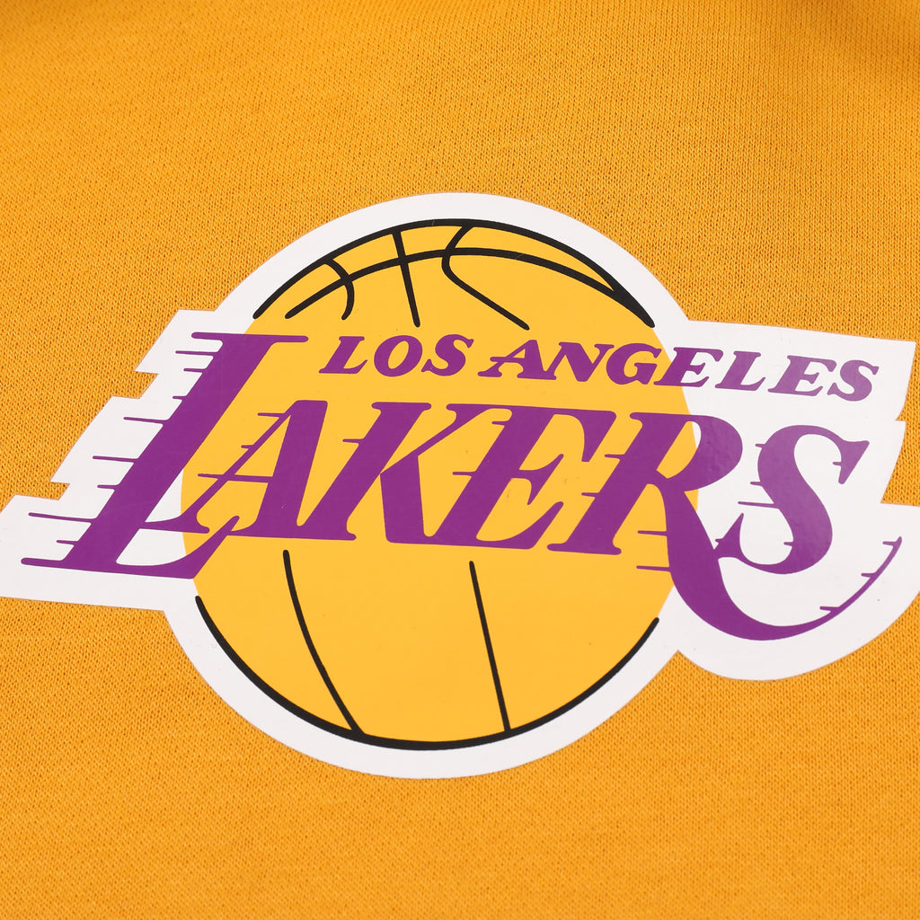 Lakers T-shirt Lakers Yellow Logo In Purple Background T-shirt