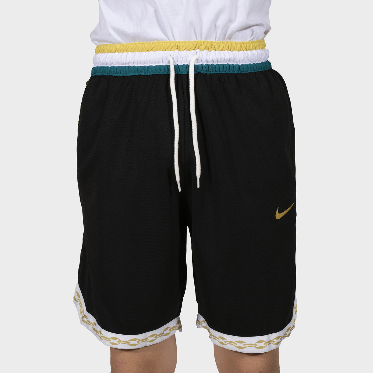 Schwarze Basketball-Shorts für Herren