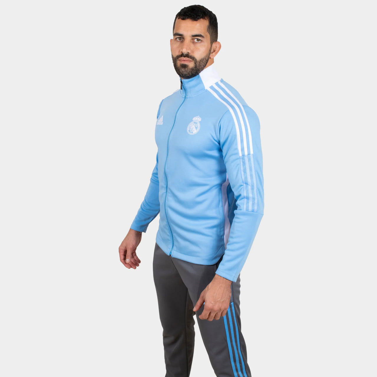 Real Madrid  Men Tracksuit Blue