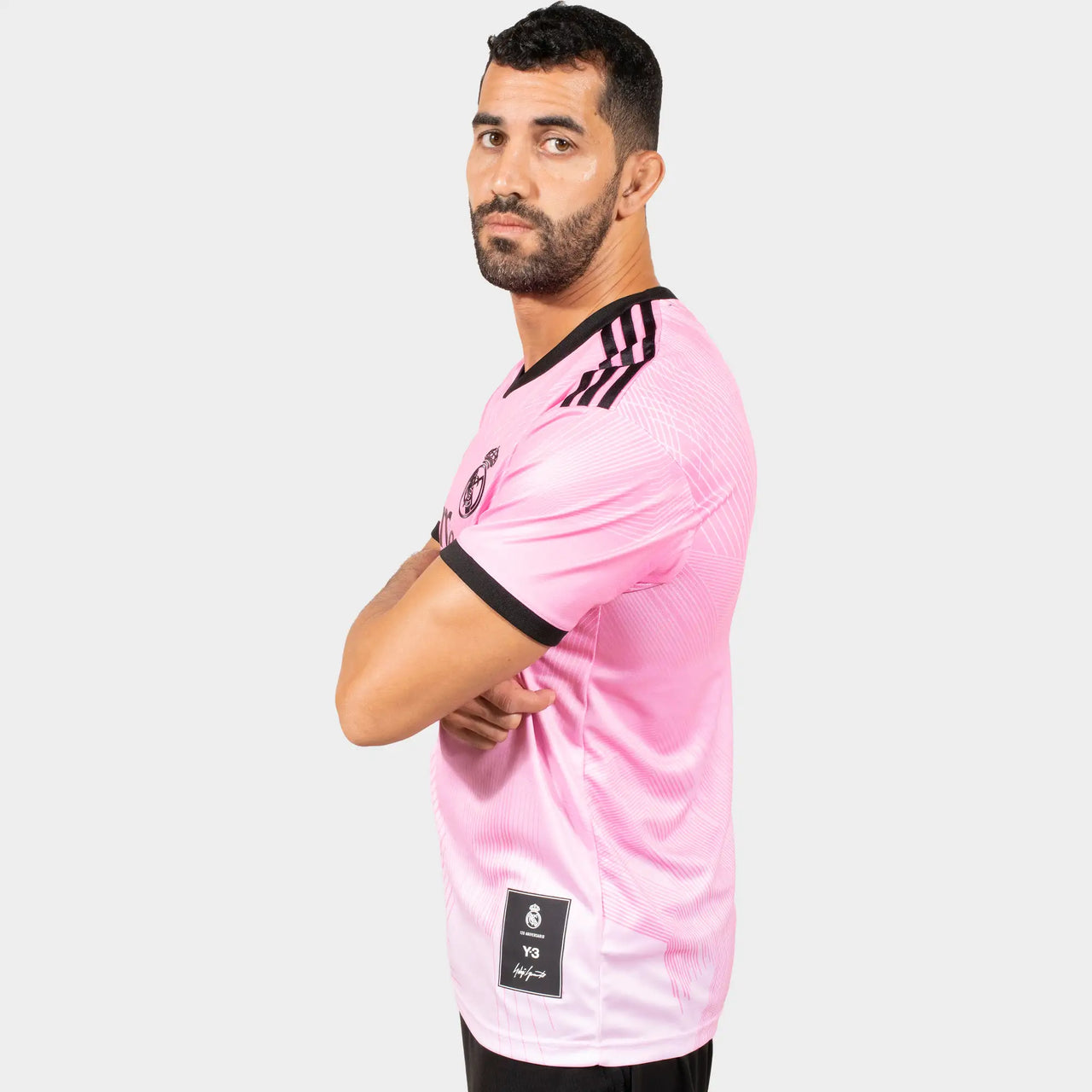 Maillot Real Madrid Y3 Édition Spéciale Rose Homme