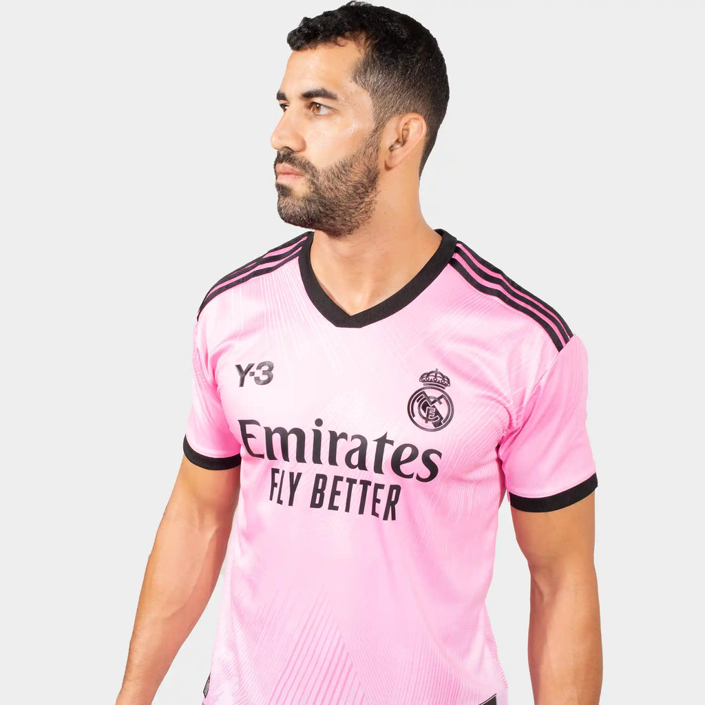 madrid pink jersey