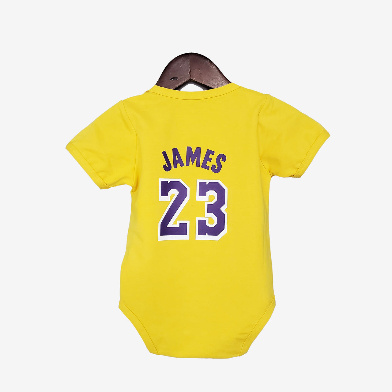 Jersey coton bébé Lakers jaune
