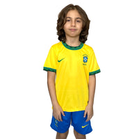 Thumbnail for Brazil Home Full Kit Kids 2020 - Mitani Store