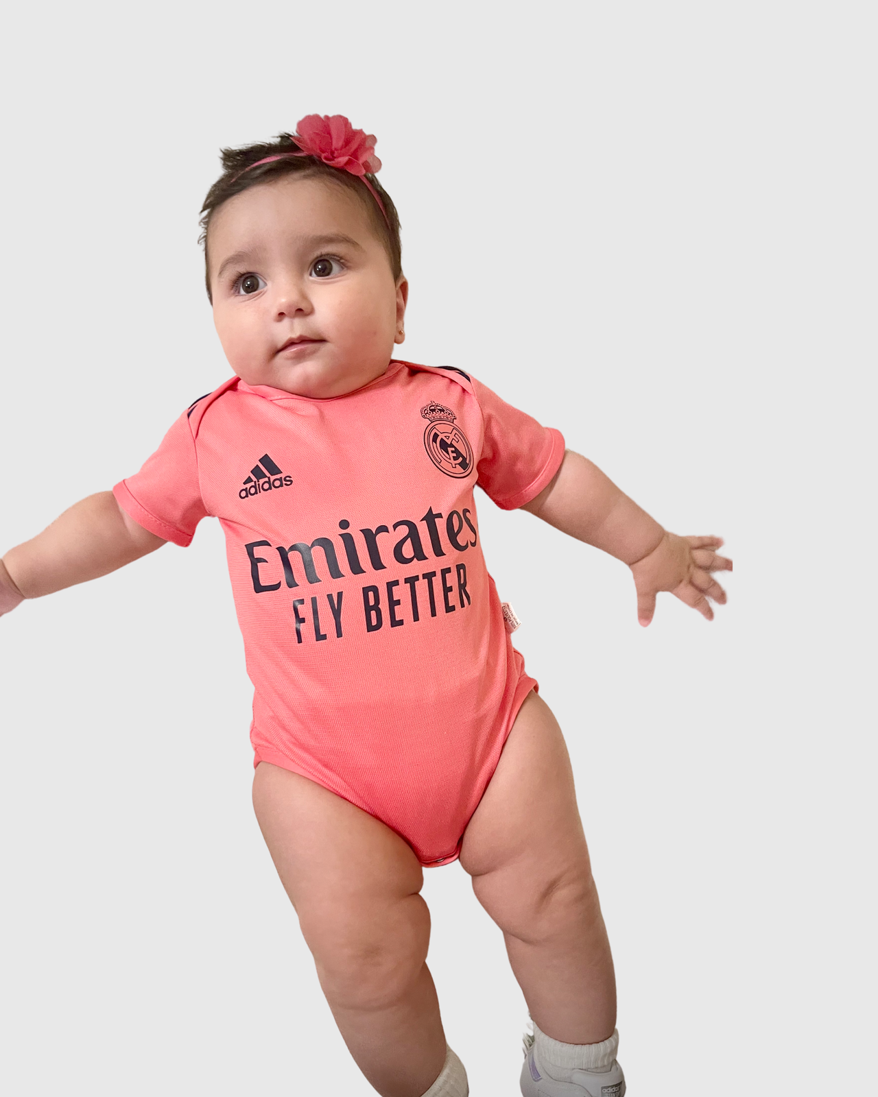 Real Madrid Baby-Trikot Rosa