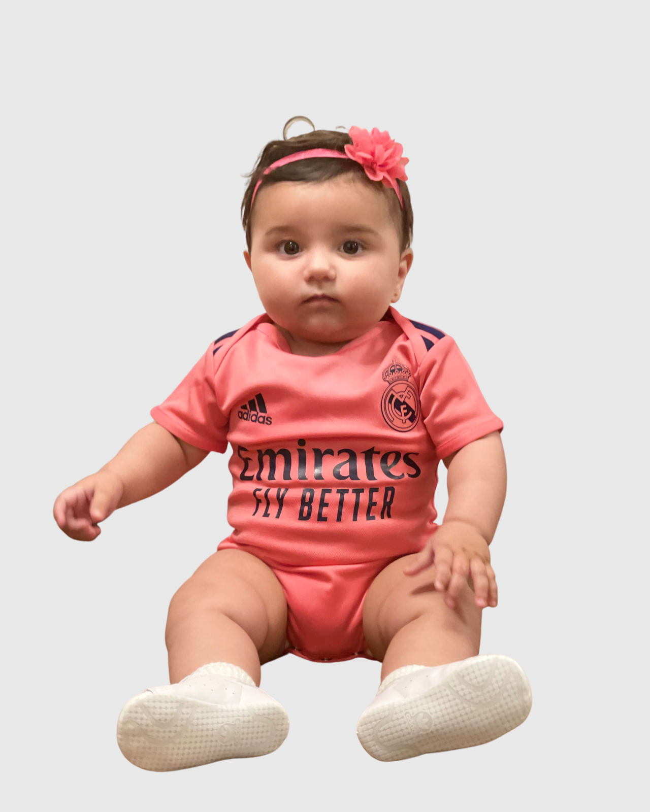 Real Madrid Baby Jersey Pink